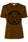 Blanca Tee | Black W. Bronze Lurex | Glimmer T-shirt fra Freequent
