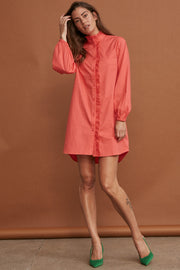 Rina Shirt Dress | Cayenne | Kjole fra Freequent