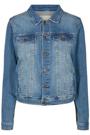 Rock Jacket | Vintage Blue Denim | Denim jakke fra Freequent