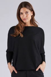 Sally Pullover I Sort I Bluse fra Freequent