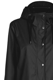 Nova Long Jacket | Sort | Regnfrakke fra Freequent