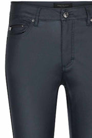 Andie Jeans Ankle | Sort | Coated ankel jeans fra Freequent