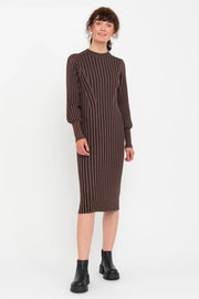 Felina Knit Dress | Shopping Bag Melange | Kjole fra Soft Rebels