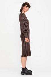 Felina Knit Dress | Shopping Bag Melange | Kjole fra Soft Rebels