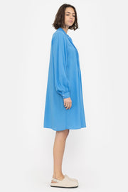 Fie Gaya Dress | Azure Blue | Kjole fra Soft Rebels