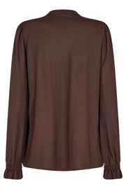 Filan Blouse | Coffee Bean | Bluse fra Freequent