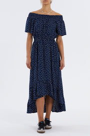Flora Dress | Dot Print | Kjole fra Lollys Laundry