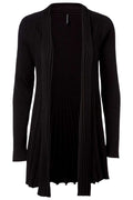 Claudisse Long Cardigan | Sort | Cardigan fra Freequent