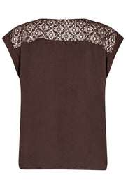 Genay Blouse | Coffee Bean | Bluse fra Freequent