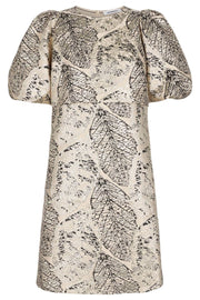 Gina Jacquard Dress | Bone | Kjole fra Co'couture