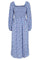 Gro Ls Dress | Blue Pink Flower Dot | Kjole fra Liberté