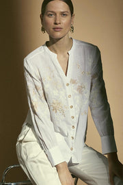 Carmen, shirt | Bright White | Skjorte fra Gustav