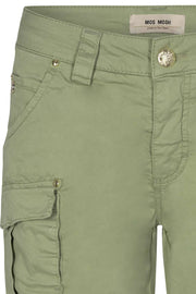 Cheryl cargo shorts | Oil green | Shorts fra Mos Mosh