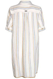 Katy kian tunic | Blue Stripe | Tunika kjole fra Mos Mosh
