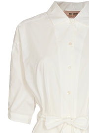 Aslaug Shirt Dress | Offwhite | Kjole fra Mos Mosh