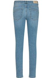 Naomi Scala Jeans Cropped| Light Blue | Jeans fra Mos Mosh