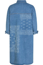 Sapri Denim Dress | Light Blue | Kjole fra Mos Mosh