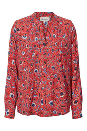 Helena Shirt | Flower Print | Skjorte fra Lollys Laundry