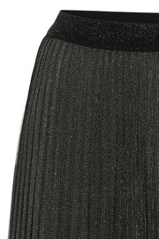 Tulle Glitter Skirt | Sort / Guld | Plisseret tyl nederdel fra Emm Copenhagen