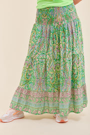 5201 Skirt | Verde 4174 Print | Nederdel fra Marta du Chateau