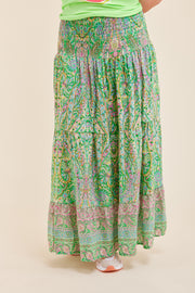 5201 Skirt | Verde 4174 Print | Nederdel fra Marta du Chateau