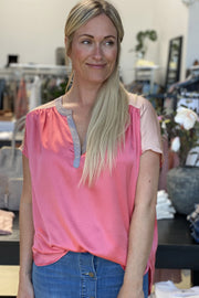 Ivy top | Coral | Bluse fra Liberté