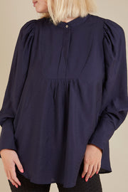 Callum Volume Shirt | Navy | Skjorte fra Co'couture