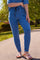 Alma pants | Blå | Bukser med polkaprikker fra Liberté