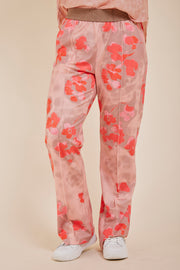 Marisa, jersey pants | Cameo Rose Floral Print | Bukser fra Gustav