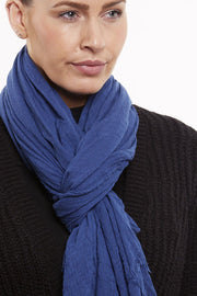 Tira scarf | Denim blue | Tørklæde fra Stylesnob