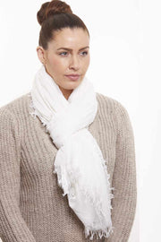 Hema scarf | Offwhite | Tørklæde fra Stylesnob