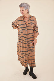 Dress | Zebra Print Cuoio | Kjole fra Marta du Chateau