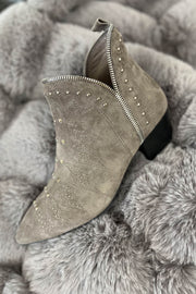 Mathilde Boots | Grey | Støvler fra Sofie Schnoor