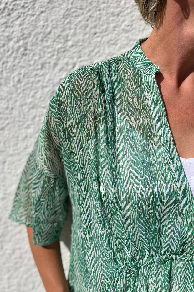 Bellflower Dress | Green Okapi | Kjole fra French Laundry