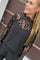 Alma Ls Lace | Black | Jumpsuit med blonde fra Liberté