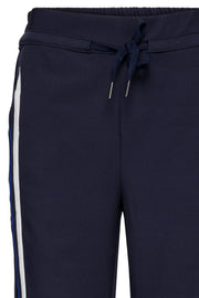 SPEED PANT | Blå | Bukser med stribe fra CO'COUTURE