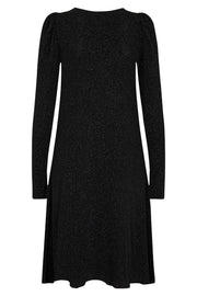 Ibi LS Dress | Black Glitter | Kjole fra Liberté