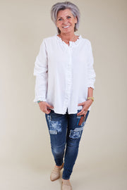Diana shirt | White | Skjorte fra Marta du Chateau