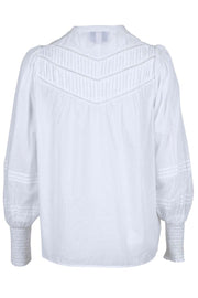 Felina voile blouse | Hvid | Bluse fra Neo Noir