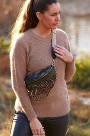Eloise Button Knit | Camel | Strik med knapdetaljer fra Co'Couture