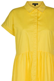 Ilona Shirt Dress | Lemon | Kjole fra Liberté Essentiel