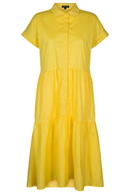Ilona Shirt Dress | Lemon | Kjole fra Liberté Essentiel