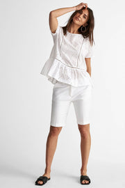 Isabella shorts | Hvide | Shorts fra Freequent