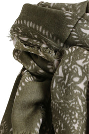 Jin Scarf | Army | Uld tørklæde fra STYLESNOB