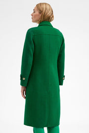 Janice wool coat | Emerald Green | Frakke fra Gustav