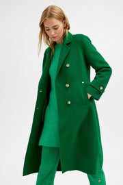 Janice wool coat | Emerald Green | Frakke fra Gustav