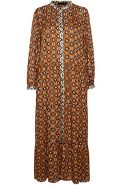 Kathrin KB Dress | Honey Gringer | Lang kjole med print fra Karen By Simonsen