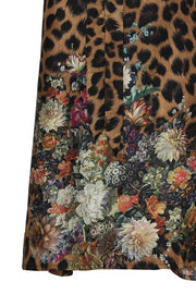 FLOWER LEO SKIRT | Lang nederdel fra KARMAMIA