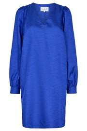 Kamil LS Dress | Electric Blue | Kjole fra Liberté