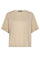 Kit SS Tee | Gold | T-shirt fra Mos Mosh